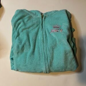 Juicy Couture Teal Zip-Up Hoodie for kid
